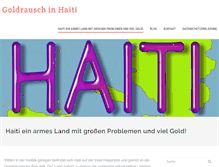 Tablet Screenshot of haiti-info.com